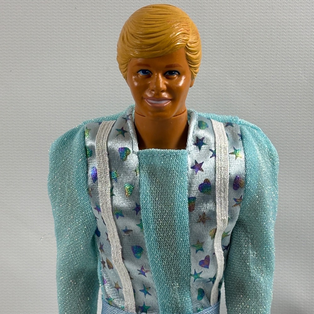 Vintage My First Ken Doll Ballet Dance Partner Blue Star Outfit Mattel 1991